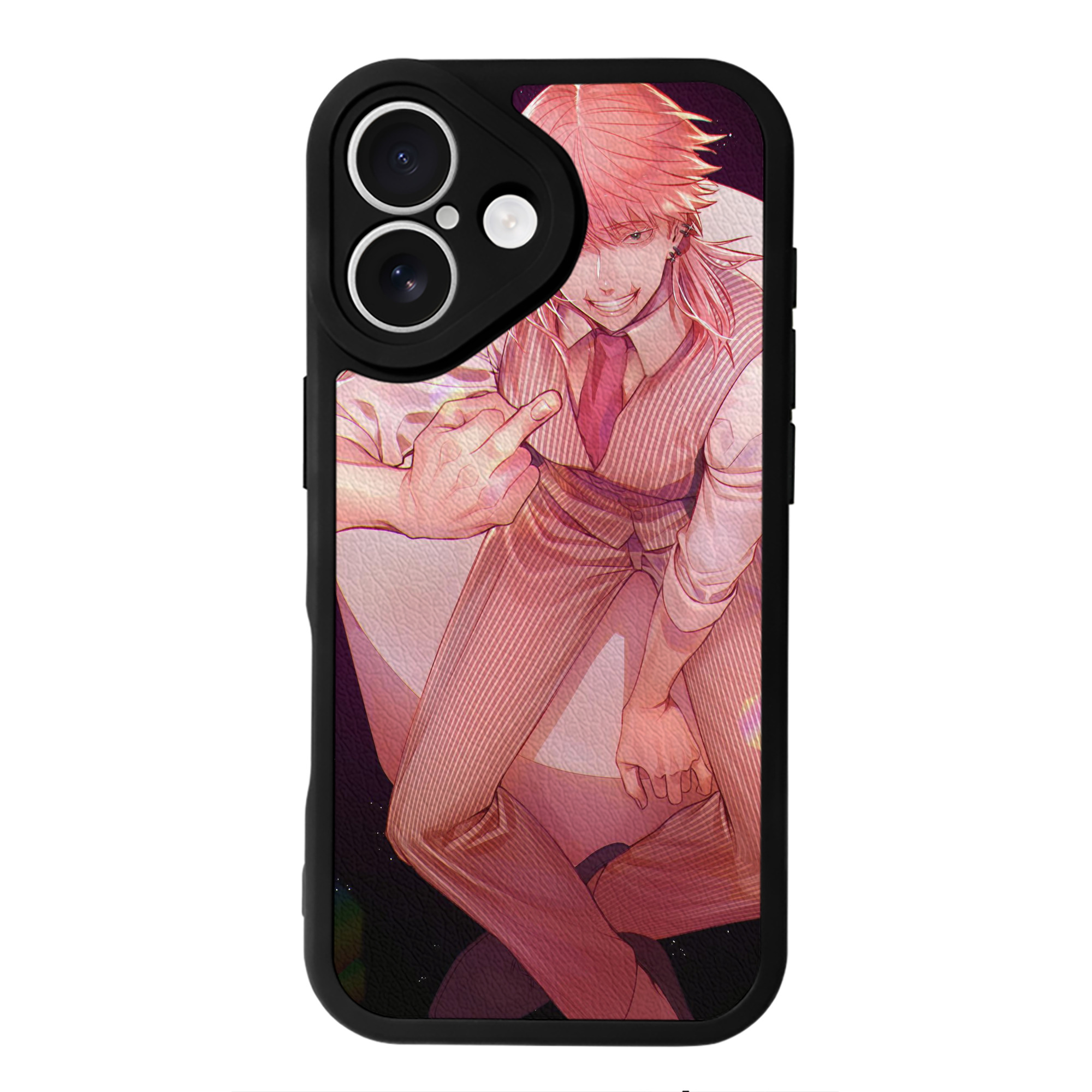 （画像用） 東京リベンジャーズ Tokyo Revengers 【iPhone 16シリーズ対応】シリコンスマホケース（レザー調） 材質：シリコン
